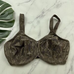 Wacoal Dark Brown Floral Lace Bra